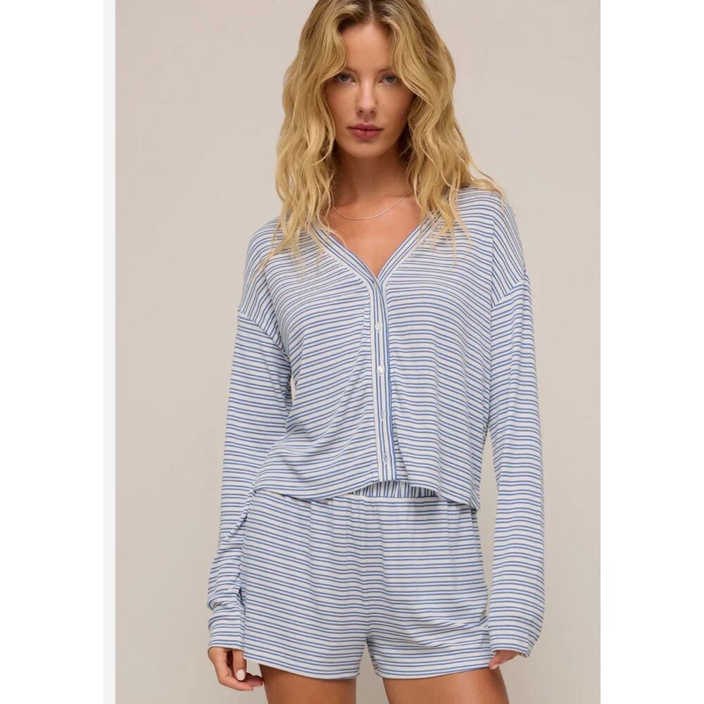 Z Supply Mara Stripe Cardigan Small